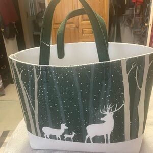 large Felt Tote/travel/books Barnes & Noble